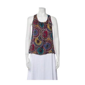 Marc Jacobs Silk Printed Top